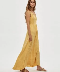 Desires Jillarie Dress - Dark Yellow New In