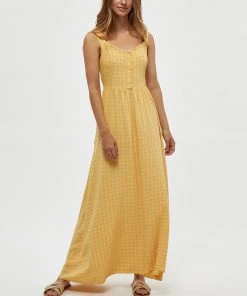 Desires Jillarie Dress - Dark Yellow New In