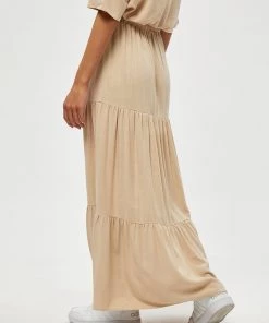 Desires Jin Skirt - OYSTER GRAY New In