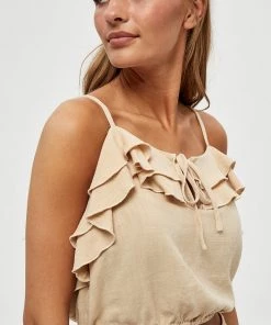 Desires New In Jin Top - OYSTER GRAY