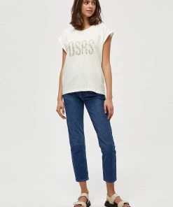 Desires Jinny GOTS Tee - GARDENIA New In