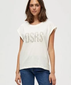 Desires Jinny GOTS Tee - GARDENIA New In