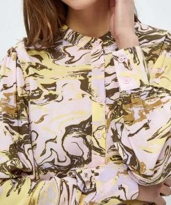 Desires New In Jocasta Shirt - GARDENIA PR