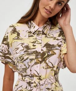 Desires New In Jocasta Shirt Dress - GARDENIA PR 6 Desires New In Jocasta Shirt Dress - GARDENIA PR