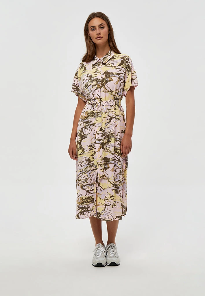 Desires New In Jocasta Shirt Dress - GARDENIA PR 4 Desires New In Jocasta Shirt Dress - GARDENIA PR