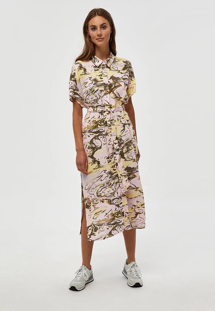 Desires New In Jocasta Shirt Dress - GARDENIA PR 1 Desires New In Jocasta Shirt Dress - GARDENIA PR