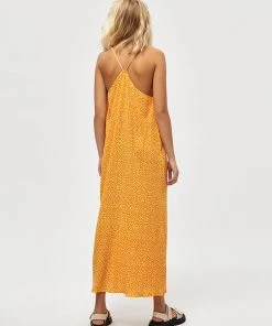 Desires Jola Dress - Radiant Yellow Print