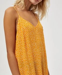 Desires Jola Dress - Radiant Yellow Print