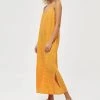 Desires Jola Dress - Radiant Yellow Print