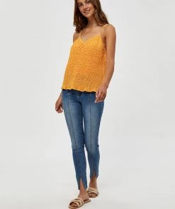 Desires New In Jola Top - Radiant Yellow Print