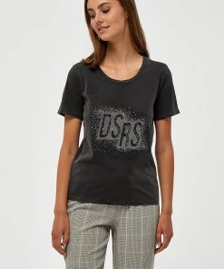 Desires New In Jolan Tee - BLACK WASHED