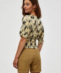 Desires Josva Blouse - SWAMP PRINT
