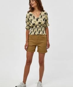 Desires Josva Blouse - SWAMP PRINT