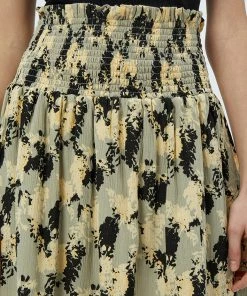 Desires New In Josva Hudson Skirt - SWAMP PRINT