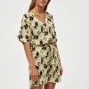 Desires New In Josva Playsuit - SWAMP PRINT