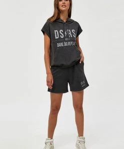 Desires Joy Hoodie - BLACK WASHED