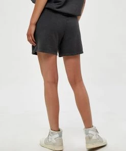 Desires Joy Sweat Shorts - BLACK WASHED New In
