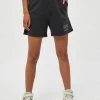 Desires Joy Sweat Shorts - BLACK WASHED New In