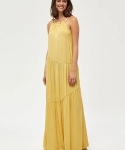 Desires Joyla Halter Dress - Dark Yellow New In