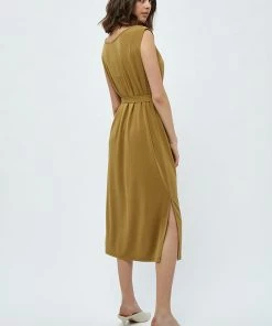 Desires Juliet Dress - OLIVE GREEN New In