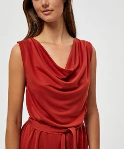 Desires New In Juliet Dress - Burnt Red 6 Desires New In Juliet Dress - Burnt Red