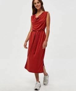 Desires New In Juliet Dress - Burnt Red 7 Desires New In Juliet Dress - Burnt Red