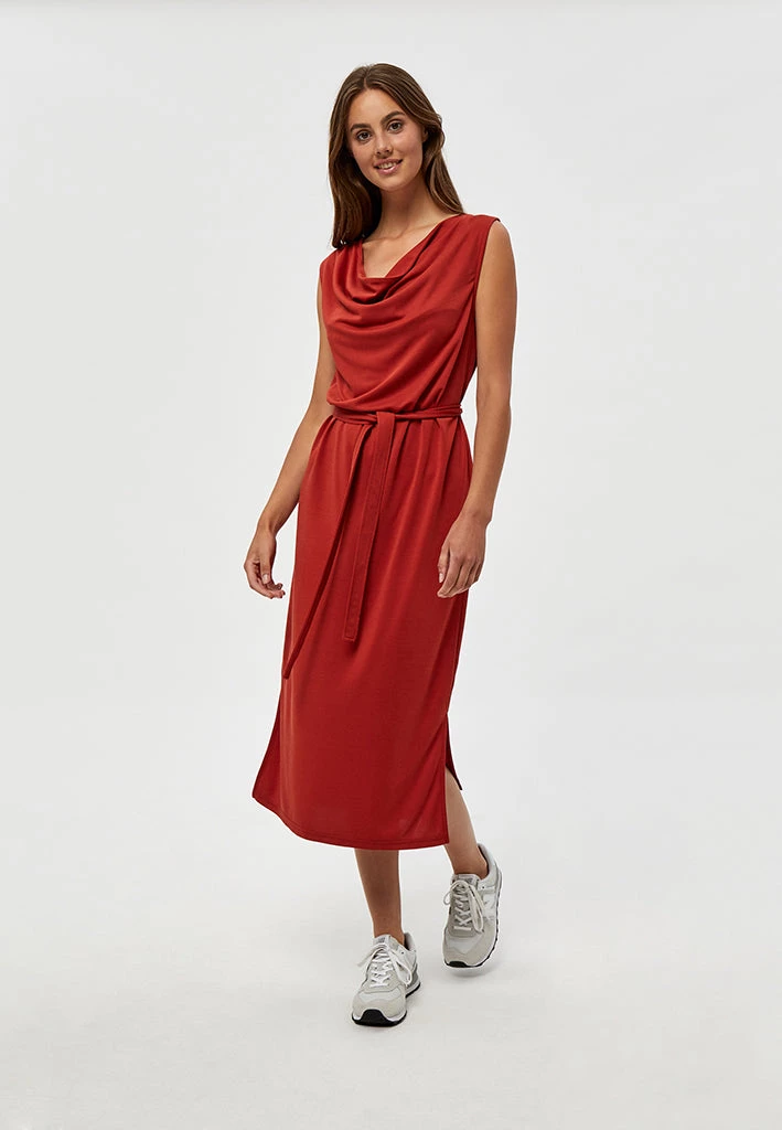 Desires New In Juliet Dress - Burnt Red 4 Desires New In Juliet Dress - Burnt Red