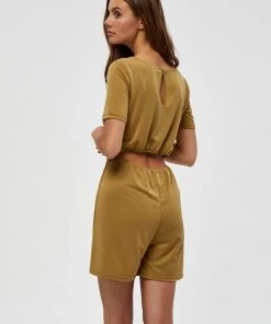 Desires Juliet Playsuit - OLIVE GREEN