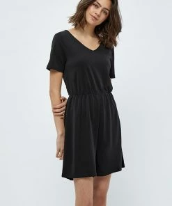 Desires Juliet Playsuit - BLACK