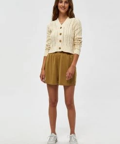 Desires Juliet Shorts - OLIVE GREEN New In