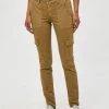 Desires Lola Cargo Pants - OLIVE GREEN New In