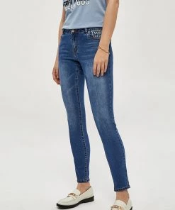 Desires New In Lola Embelished Jeans - DARK BLUE