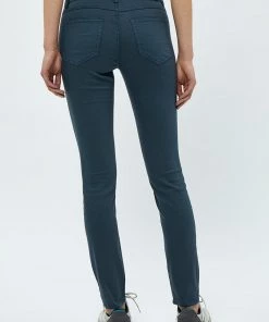 Desires Lola Garment Dye Midwaist - MIDNIGHT NAVY