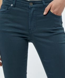 Desires Lola Garment Dye Midwaist - MIDNIGHT NAVY