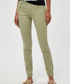 Desires Lola Garment Dye Midwaist - DESERT SAGE