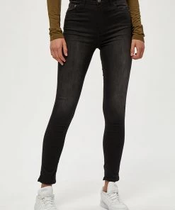 Desires Lola Highwaist Jeans - BLACK