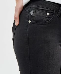 Desires Pants Lola Low Power Jeans - BLACK