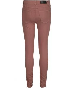 Desires Lola Midwaist Jeans - OLD ROSE