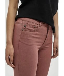 Desires Lola Midwaist Jeans - OLD ROSE