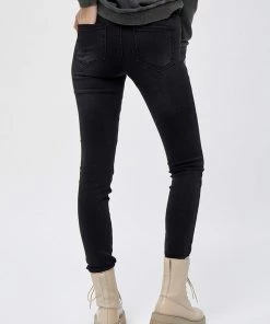 Desires Lola Midwaist Jeans - BLACK Pants
