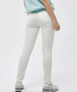 Desires Lola Midwaist Jeans - WHITE