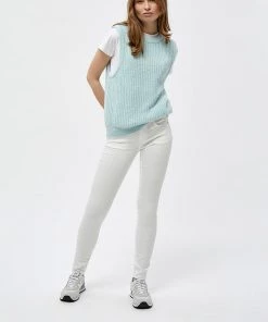 Desires Lola Midwaist Jeans - WHITE