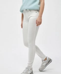 Desires Lola Midwaist Jeans - WHITE