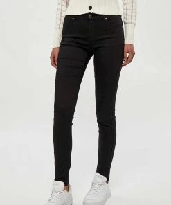 Desires Lola Midwaist Jeans - BLACK