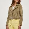 Desires Tabarak Biker Jacket - MERMAID GREEN Jackets & Coats
