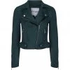 Desires Tabarak Biker Jacket - Atlantic Deep Jackets & Coats