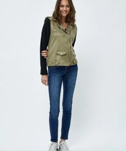 Desires Tabarak Vest - MERMAID GREEN